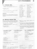Preview for 7 page of Icom IC-H21T Programming Manual