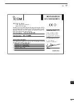 Preview for 121 page of Icom IC-i7410 Instruction Manual