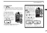 Предварительный просмотр 31 страницы Icom IC-iV85 Instruction Manual