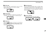 Предварительный просмотр 61 страницы Icom IC-iV85 Instruction Manual