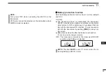 Предварительный просмотр 69 страницы Icom IC-iV85 Instruction Manual