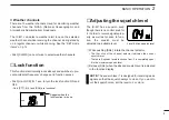 Предварительный просмотр 9 страницы Icom IC-M1 euro Instruction Manual