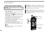 Предварительный просмотр 10 страницы Icom IC-M1 euro Instruction Manual