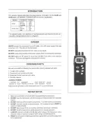 Предварительный просмотр 2 страницы Icom IC-M1 euro Service Manual