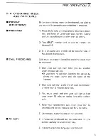 Предварительный просмотр 11 страницы Icom IC-M11 Instruction Manual