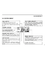 Предварительный просмотр 9 страницы Icom IC-M120 Instruction Manual