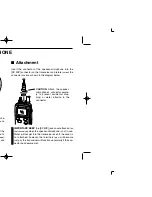 Предварительный просмотр 26 страницы Icom IC-M1EURO V Instruction Manual