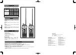 Preview for 2 page of Icom IC-M1EURO V Service Manual