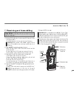 Предварительный просмотр 13 страницы Icom IC-M1V Instruction Manual