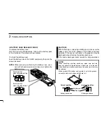 Preview for 8 page of Icom IC-M21 Instruction Manual