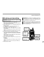 Предварительный просмотр 13 страницы Icom IC-M21 Instruction Manual