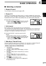 Предварительный просмотр 17 страницы Icom IC-M220 Instruction Manual