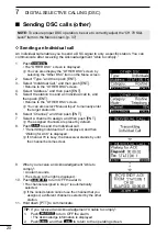 Предварительный просмотр 30 страницы Icom IC-M220 Instruction Manual