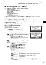 Предварительный просмотр 39 страницы Icom IC-M220 Instruction Manual