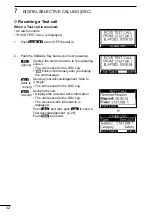 Предварительный просмотр 42 страницы Icom IC-M220 Instruction Manual