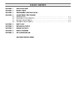 Preview for 3 page of Icom IC-M220 Service Manual