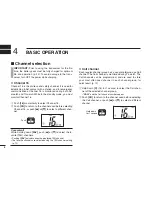 Предварительный просмотр 14 страницы Icom IC-M23 Instruction Manual