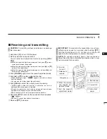 Предварительный просмотр 17 страницы Icom IC-M23 Instruction Manual