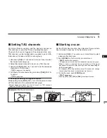 Предварительный просмотр 21 страницы Icom IC-M23 Instruction Manual