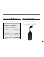Preview for 3 page of Icom IC-M2A Instruction Manual