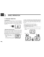 Предварительный просмотр 12 страницы Icom IC-M2A Instruction Manual