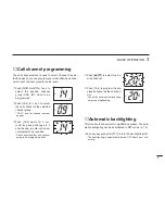 Preview for 15 page of Icom IC-M2A Instruction Manual