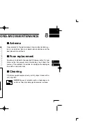 Предварительный просмотр 37 страницы Icom IC-M302 Instruction Manual