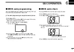 Предварительный просмотр 19 страницы Icom IC-M304 Instruction Manual