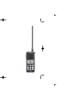 Icom IC-M31 Instruction Manual preview