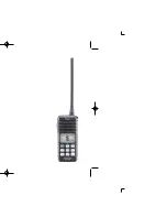 Icom IC-M32 Instruction Manual preview
