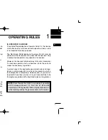 Предварительный просмотр 7 страницы Icom IC-M32 Instruction Manual