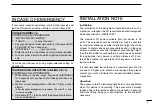 Preview for 3 page of Icom IC-M323 Instruction Manual