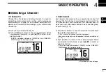 Предварительный просмотр 19 страницы Icom IC-M323 Instruction Manual