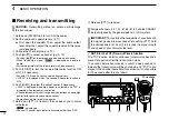 Preview for 22 page of Icom IC-M323 Instruction Manual