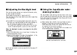 Предварительный просмотр 25 страницы Icom IC-M323 Instruction Manual