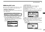 Предварительный просмотр 37 страницы Icom IC-M323 Instruction Manual