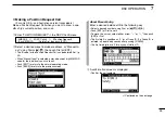 Предварительный просмотр 45 страницы Icom IC-M323 Instruction Manual