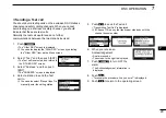 Предварительный просмотр 41 страницы Icom IC-M330 Instruction Manual