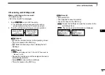 Предварительный просмотр 47 страницы Icom IC-M330 Instruction Manual