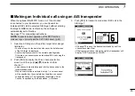 Предварительный просмотр 57 страницы Icom IC-M330 Instruction Manual