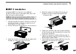 Предварительный просмотр 69 страницы Icom IC-M330 Instruction Manual