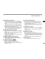 Предварительный просмотр 11 страницы Icom IC-M34 Instruction Manual