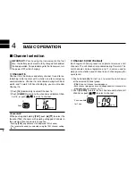 Preview for 14 page of Icom IC-M34 Instruction Manual