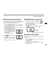 Preview for 17 page of Icom IC-M34 Instruction Manual