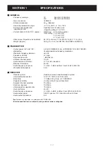 Preview for 4 page of Icom IC-M34 Service Manual