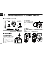 Предварительный просмотр 9 страницы Icom IC-M36 Instruction Manual