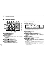 Предварительный просмотр 13 страницы Icom IC-M36 Instruction Manual