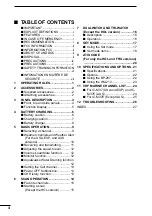 Предварительный просмотр 4 страницы Icom IC-M37 Instruction Manual