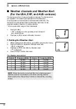 Preview for 18 page of Icom IC-M37 Instruction Manual