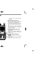 Предварительный просмотр 6 страницы Icom IC-M3A Instruction Manual